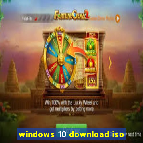 windows 10 download iso